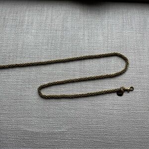 Clare V gold chain detachable crossbody strap